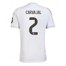 Real Madrid Daniel Carvajal #2 Thuis tenue 2025-26 Korte Mouw